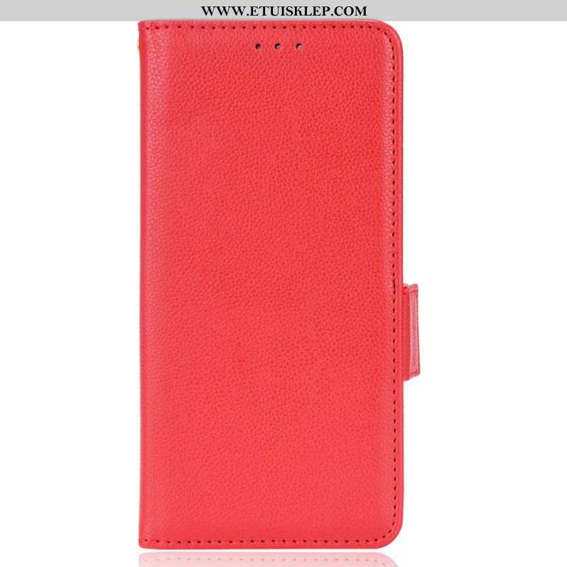 Etui Folio do Xiaomi Redmi Note 11 Pro / 11 Pro 5G Sztuczna Skóra Liczi